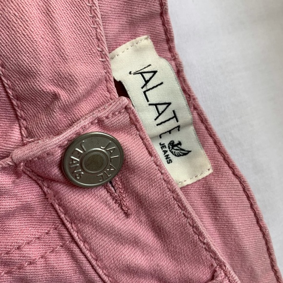 Small, vintage-rose pink jean short shorts - Picture 4 of 7